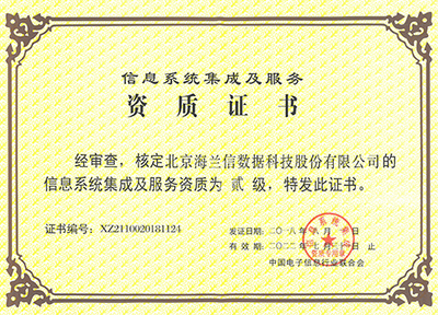 網(wǎng)絡技術服務資質(zhì)與榮譽 專業(yè)實力的權威見證